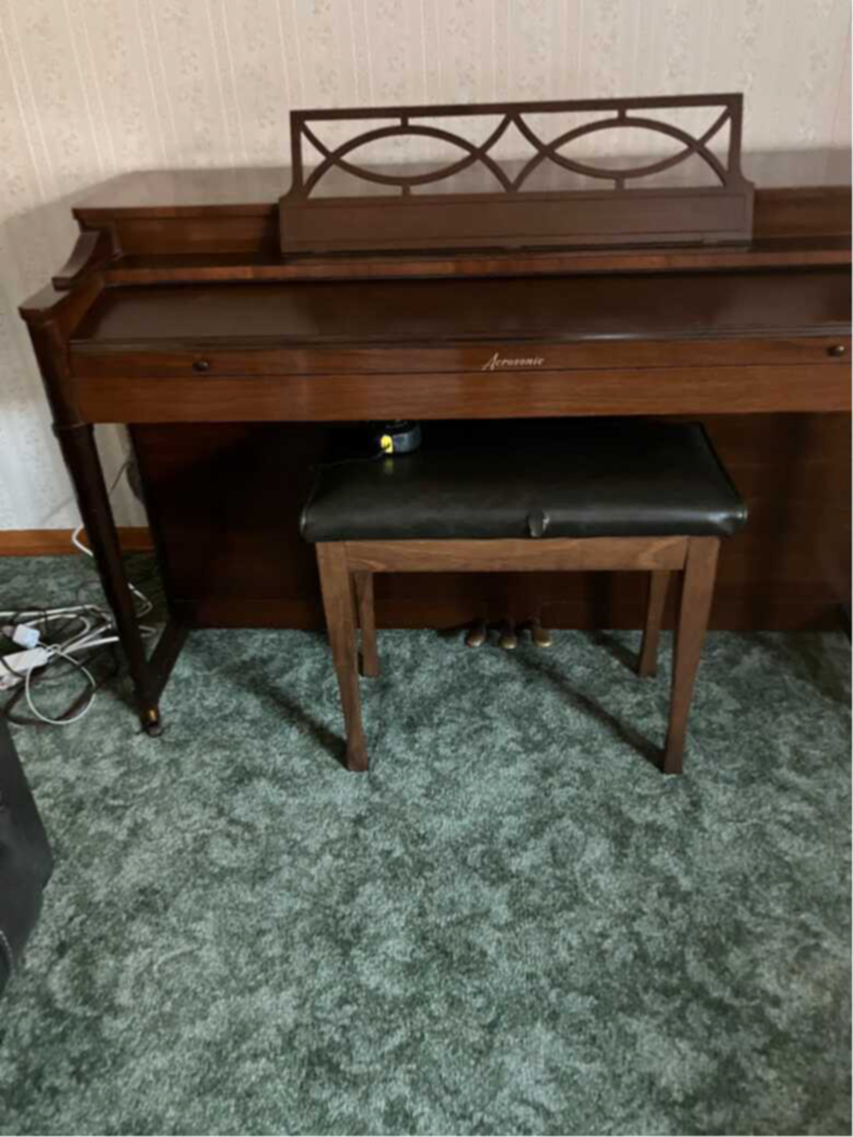 Antique piano in good shape