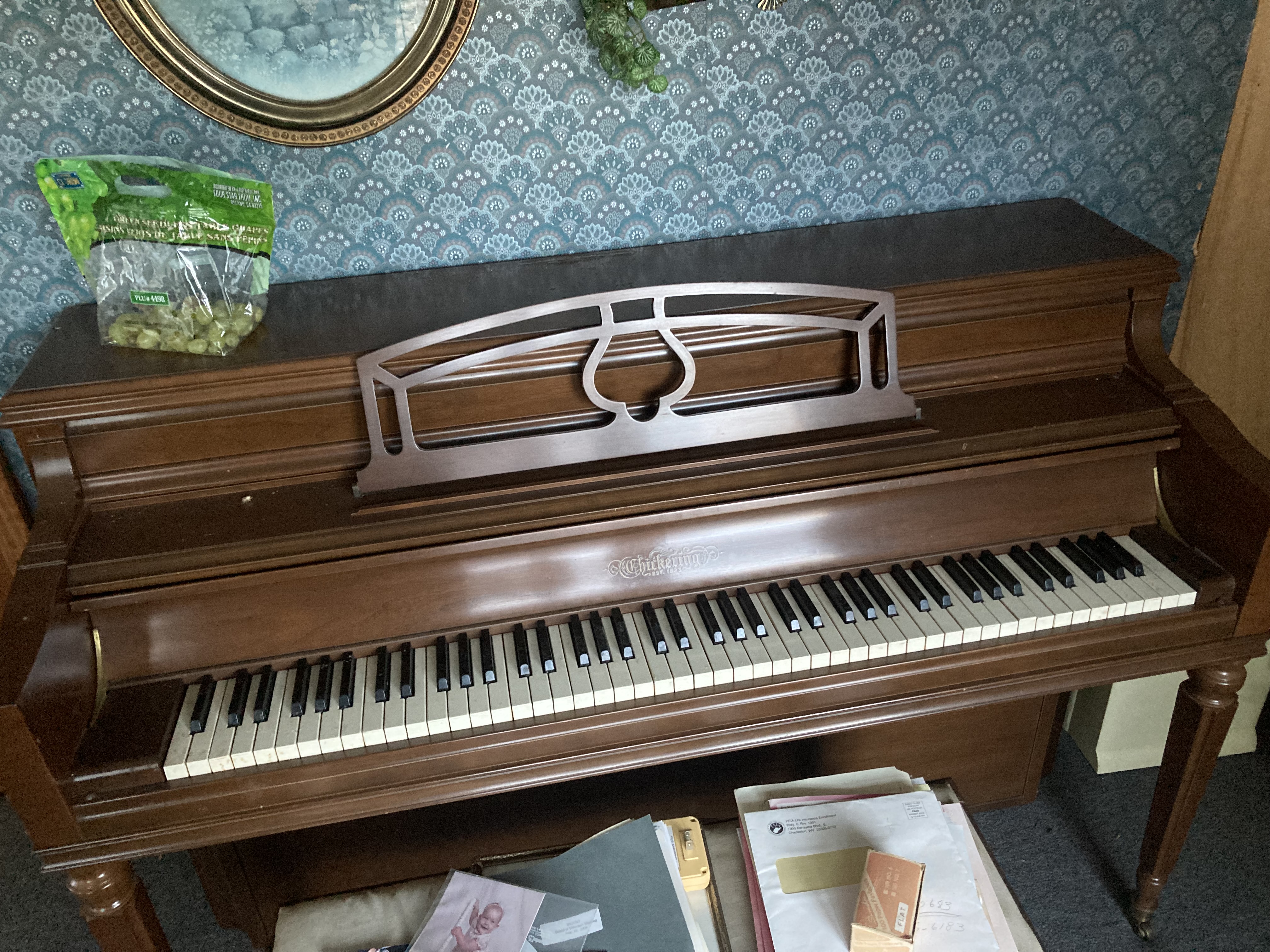 Chickerly & Sons 1925 Upright Piano For Sale to a good home!