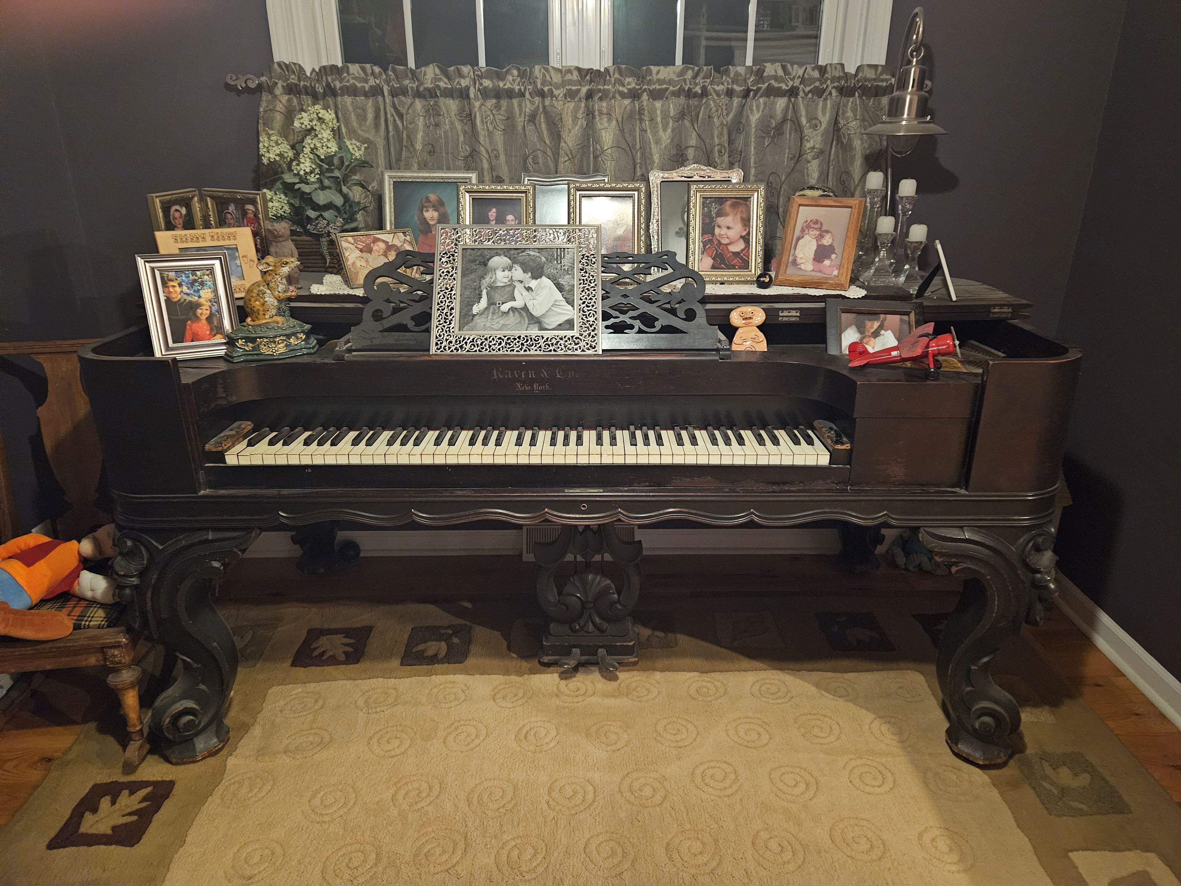 Raven and Co Civil War Piano