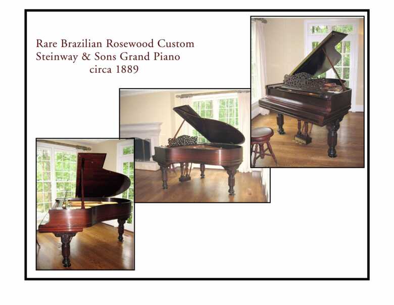 RARE HISTORICAL STEINWAY MODEL A FULL RESTOR. @ STEINWAY NY