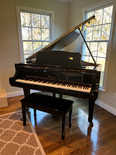 Bergmann Baby Grand Piano in excellent condition