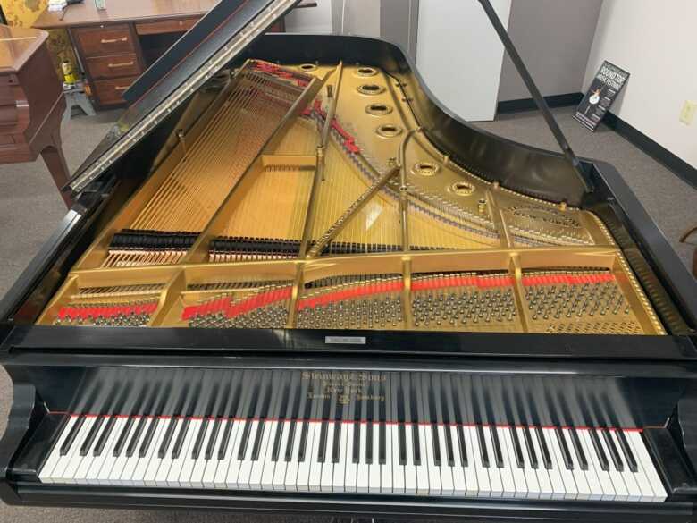 “Clipped" Steinway & Sons Centennial Concert Grand Piano