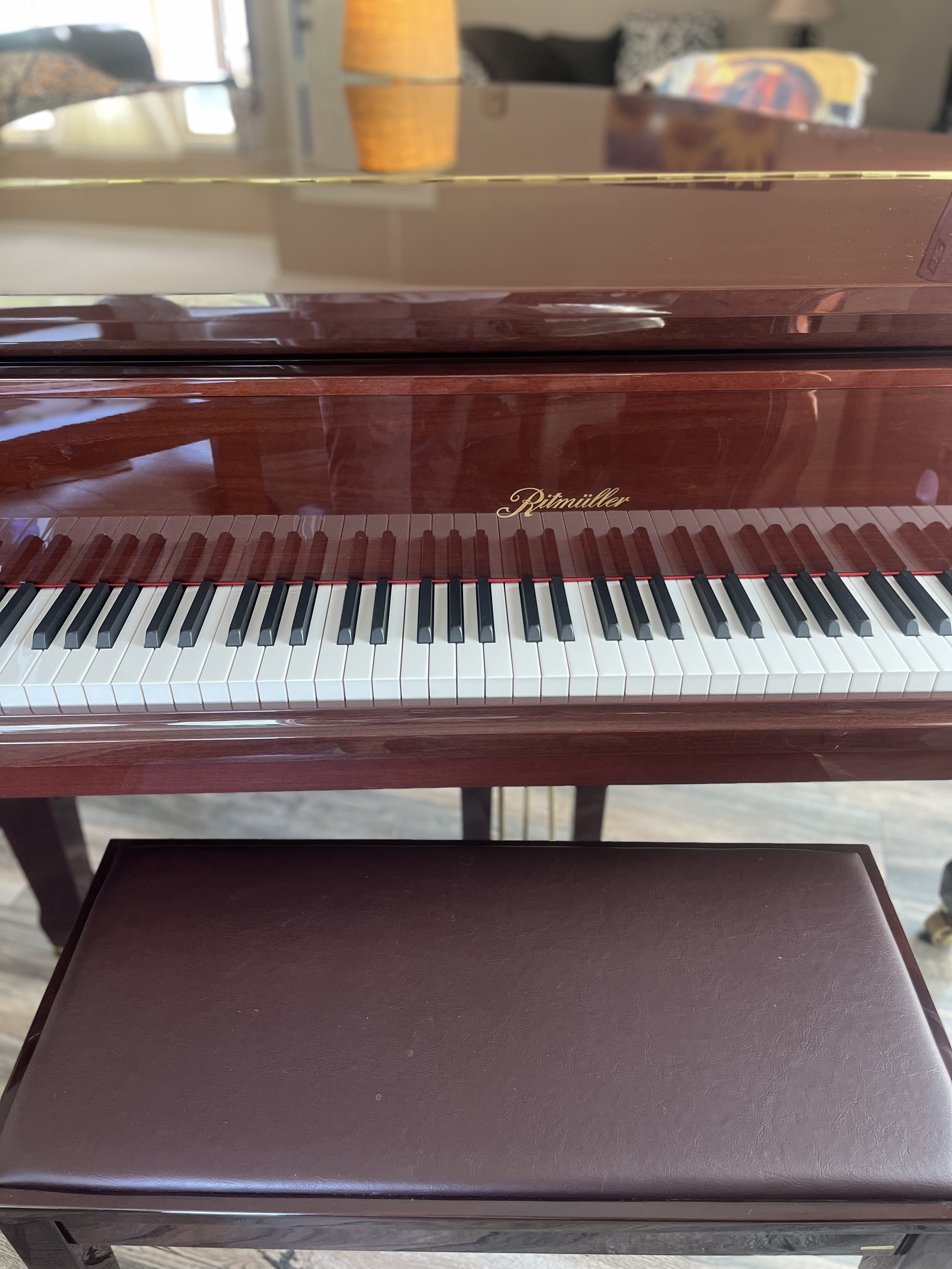 Ritmüller Baby Grand, Mahogany