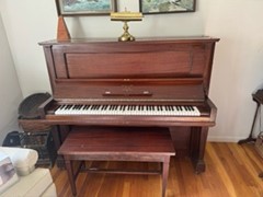 Beautiful Antique Steinway Vertegrand with great bones