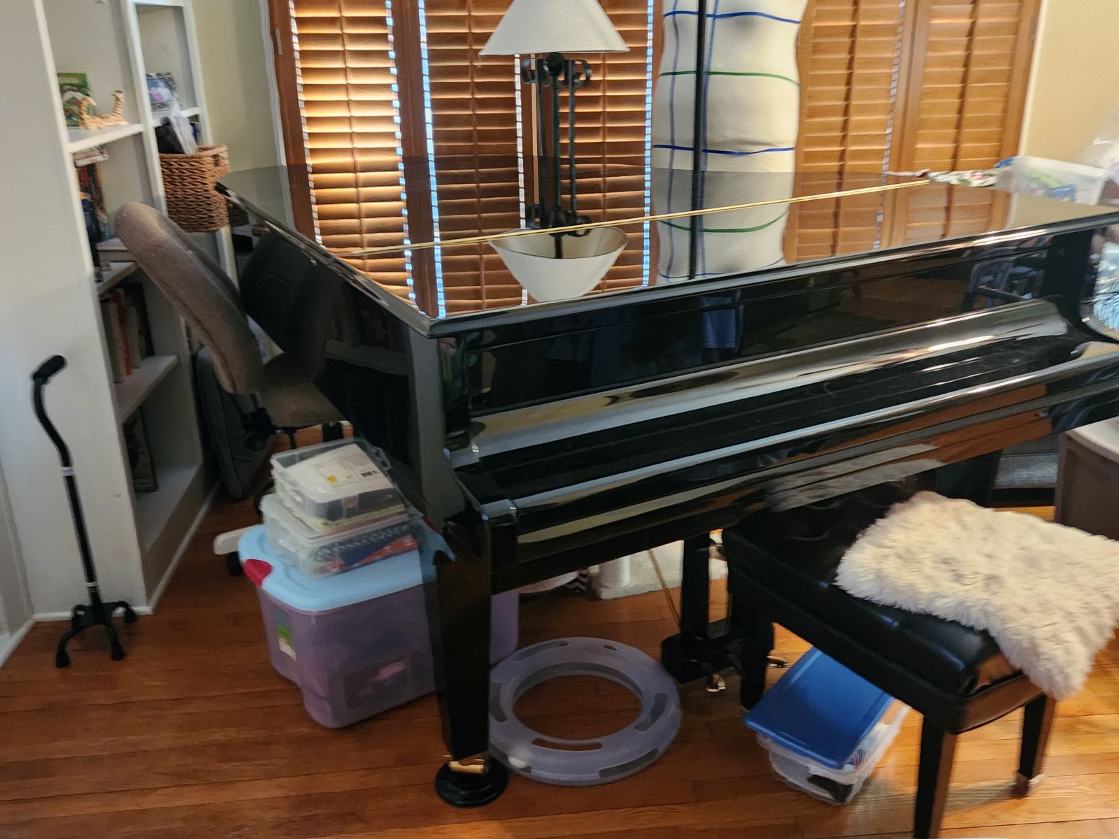 Grotrian Black Baby Grand 1 owner