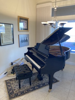 Baldwin 5’ grand with ConcertMaster player system