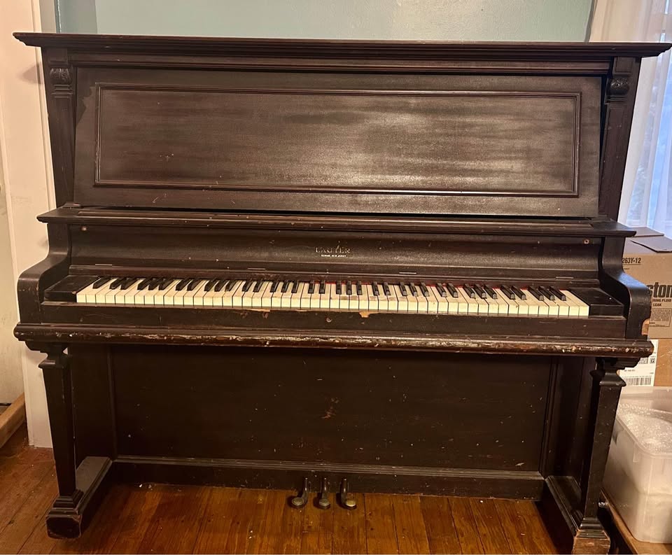 Antique Lauter Upright Piano