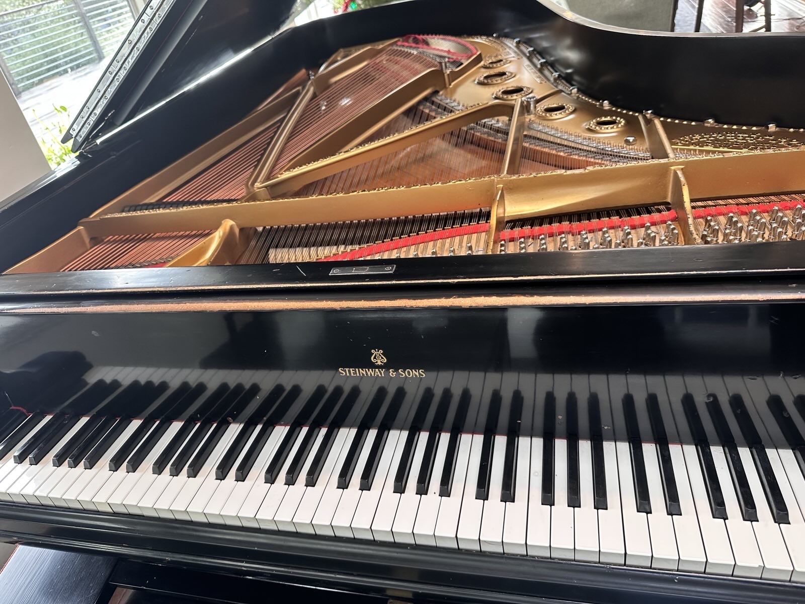 Rare Steinway Model B Grand Piano (1863) – Refurbished