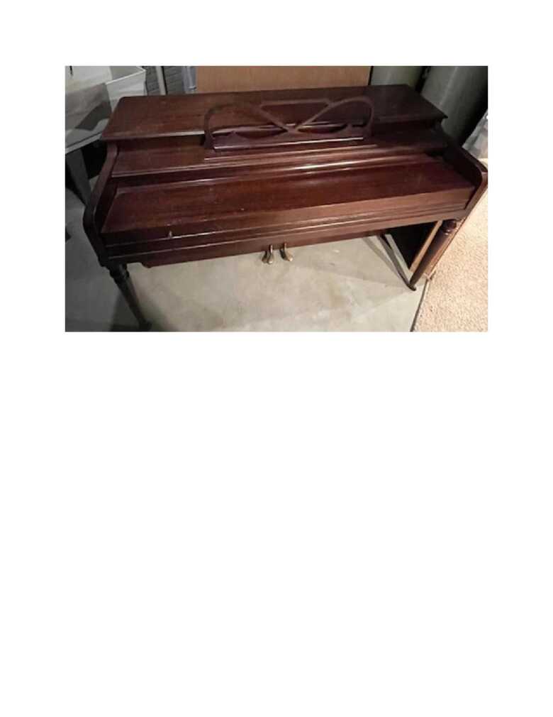 Older Piano - hoping someone sees value 