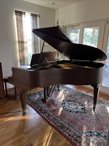 Mason & Hamlin grand piano