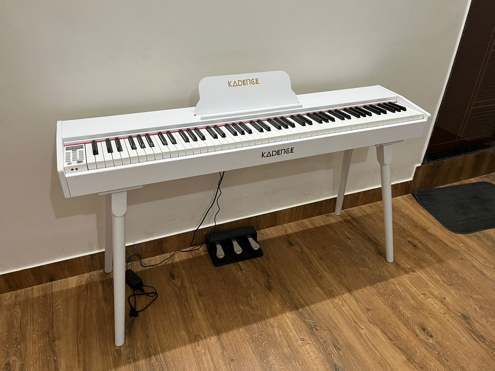 KADENCE DP01 Weighted 88 Key Portable Digital Piano White