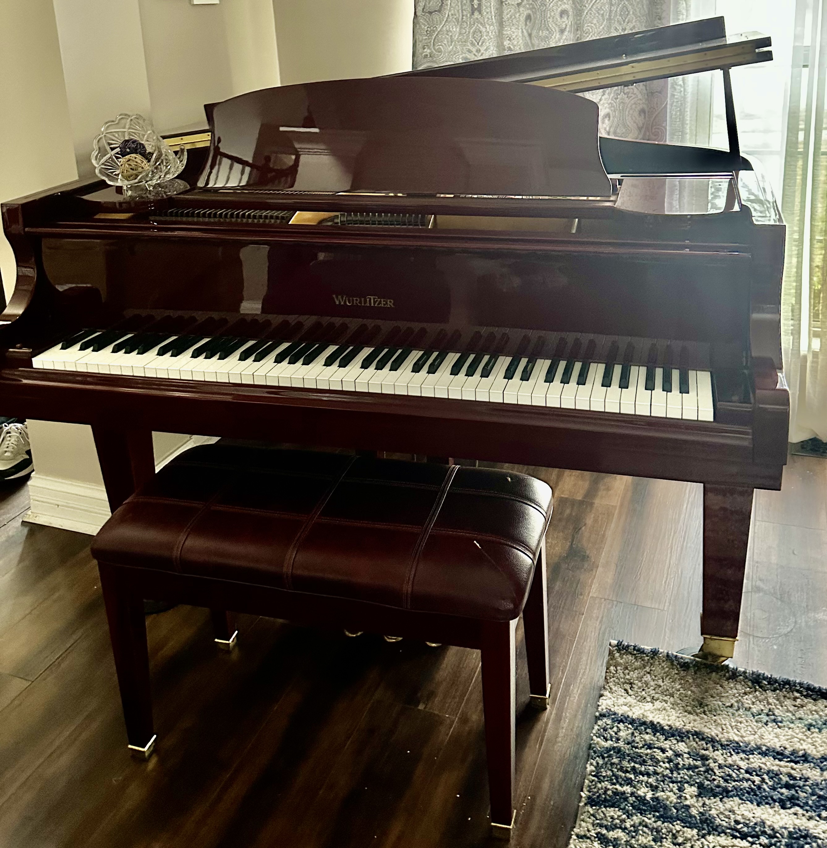 Wurlitzer Mahogany Baby Grand