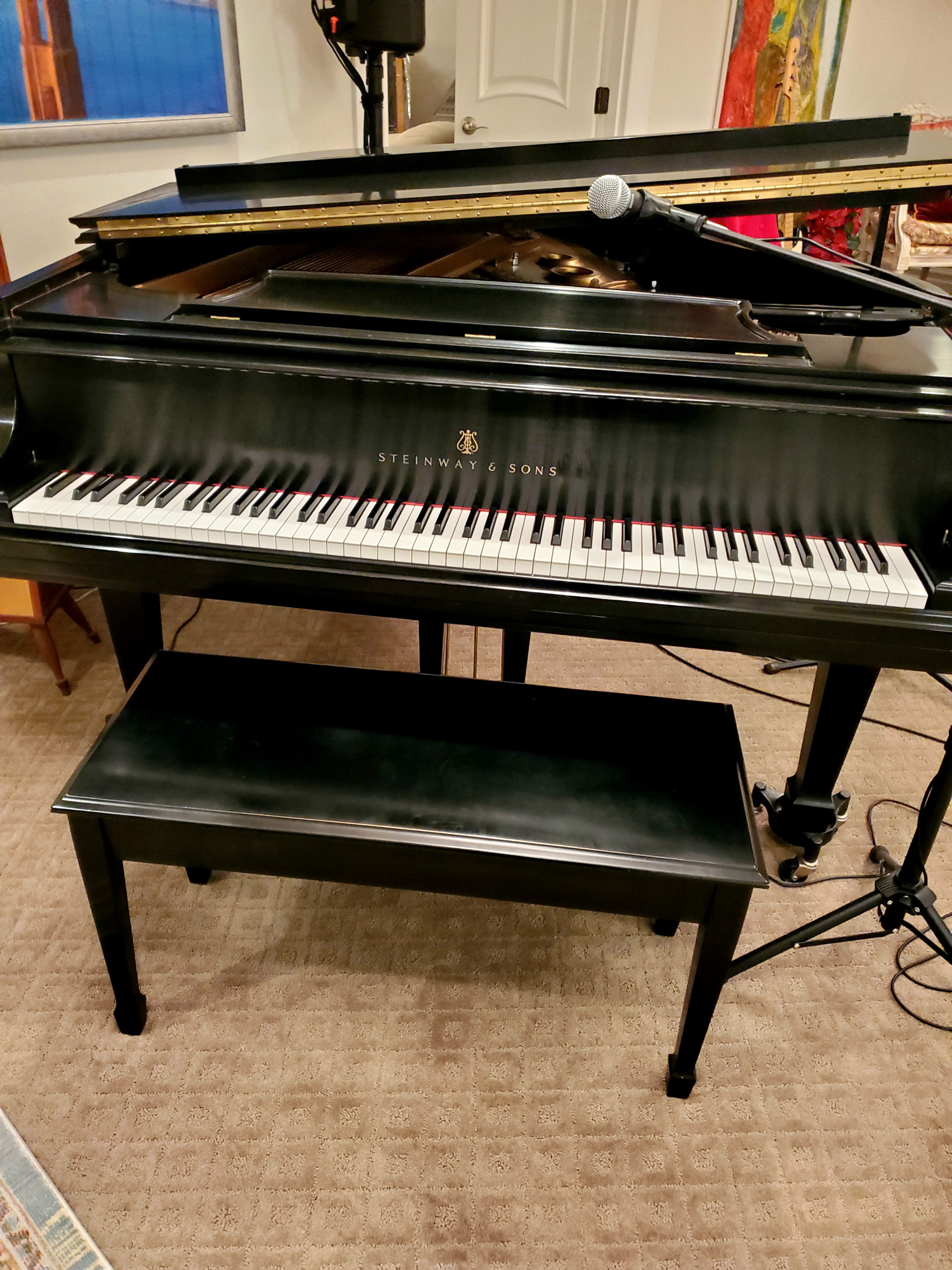 Steinway Model L 1989 New York Satin