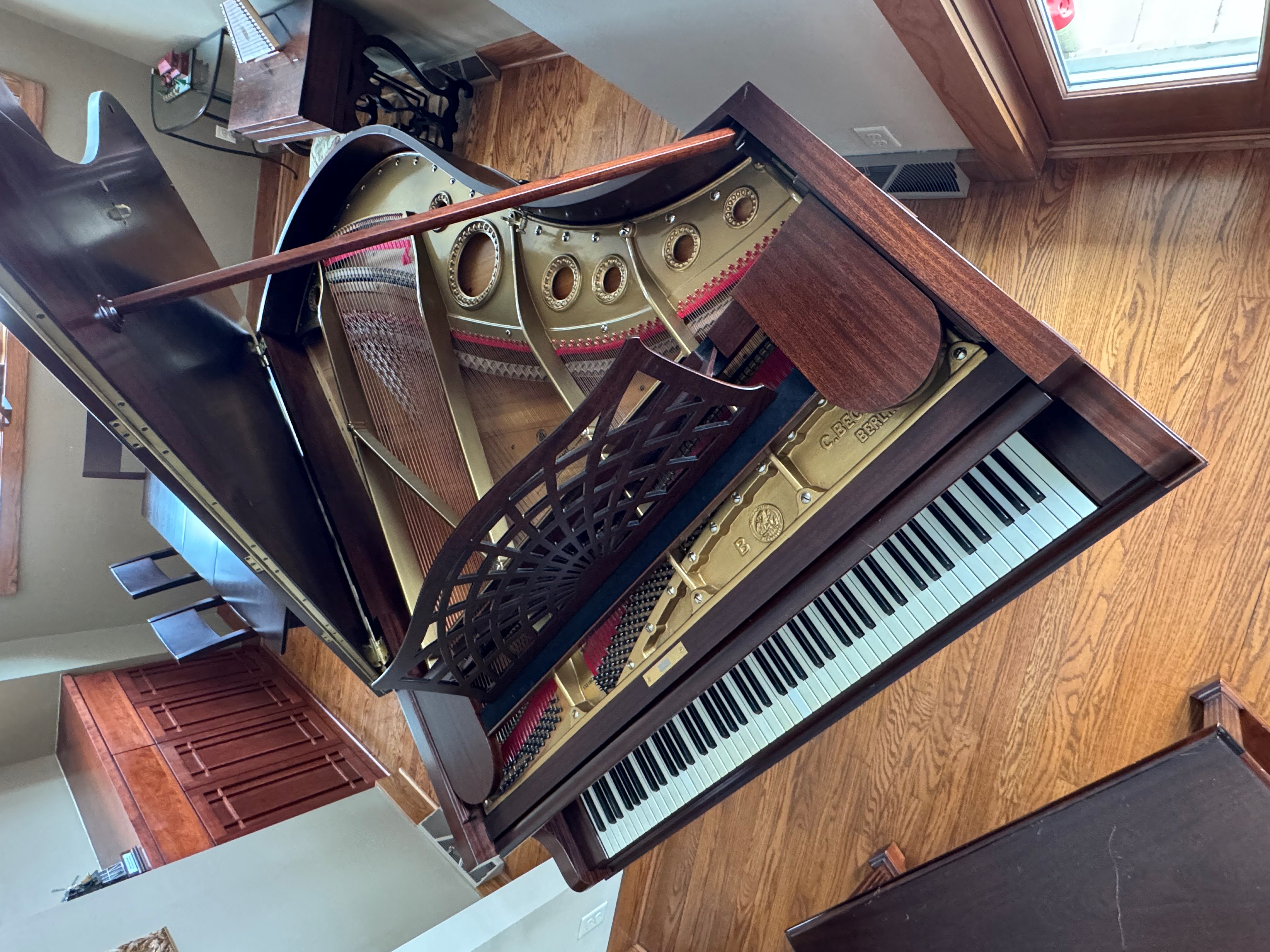 Stunning 1927 Bechstein Grand Piano – Fully Restored Model B