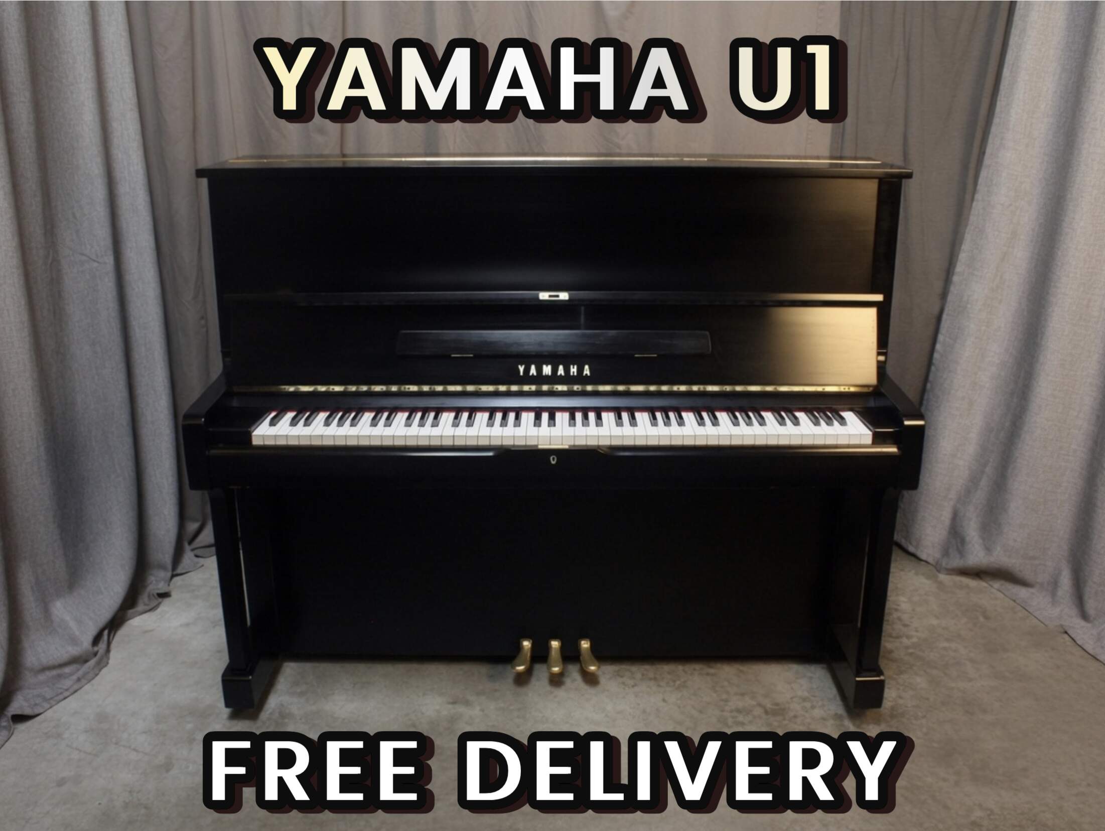 Yamaha U1 Upright Piano – Tuned & Pristine