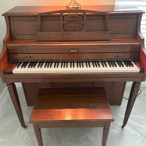 Well-maintained, Acrosonic Baldwin Upright Piano & Bench