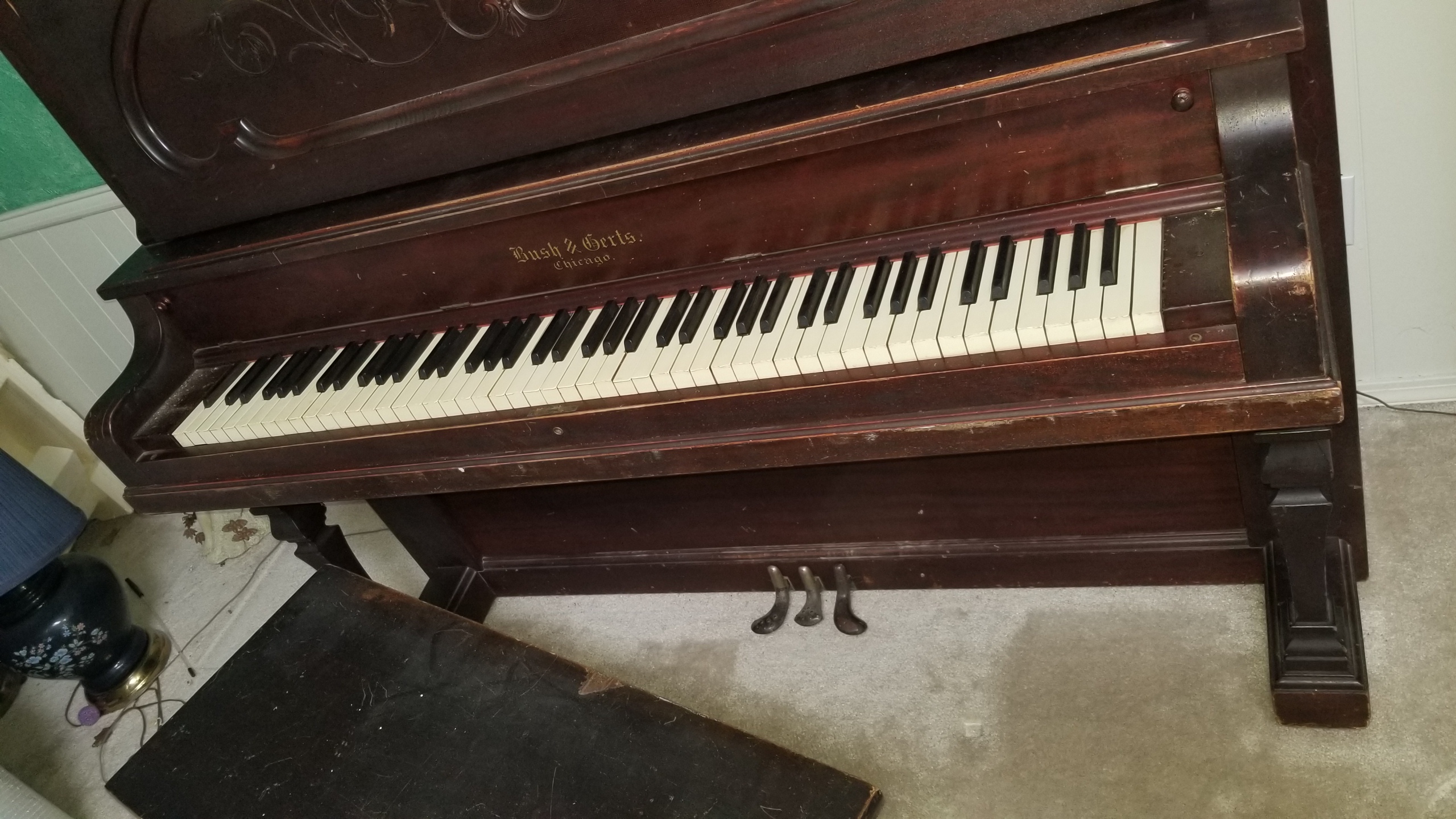 Bush and Gerts Antique Piano