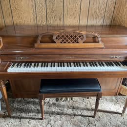 Pre 1975 Kimball Piano and Stool Great Condition