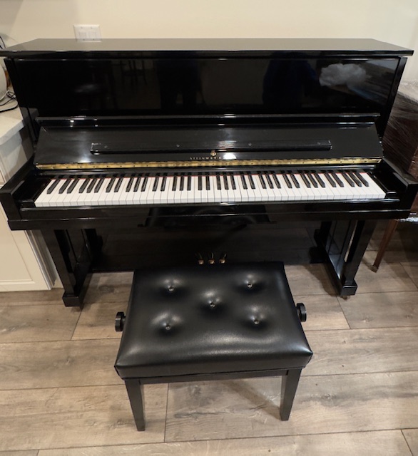 Steinway and Sons Model 1098 high polish with warm tone