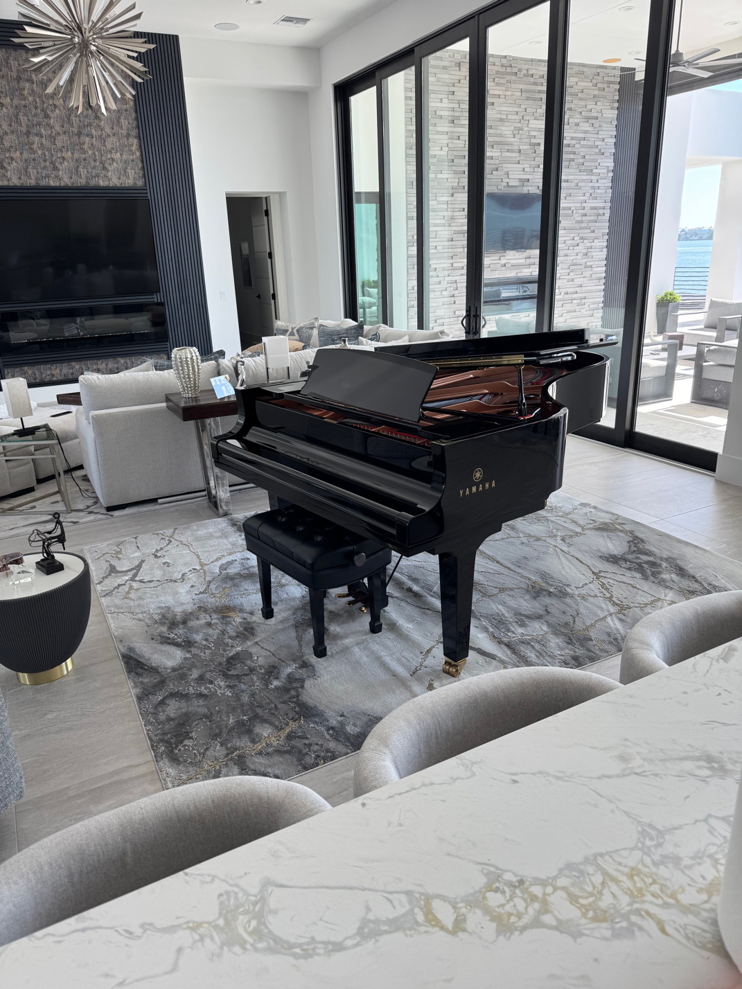 New 7'6" Yamaha Disklavier semi-concert grand piano for sale