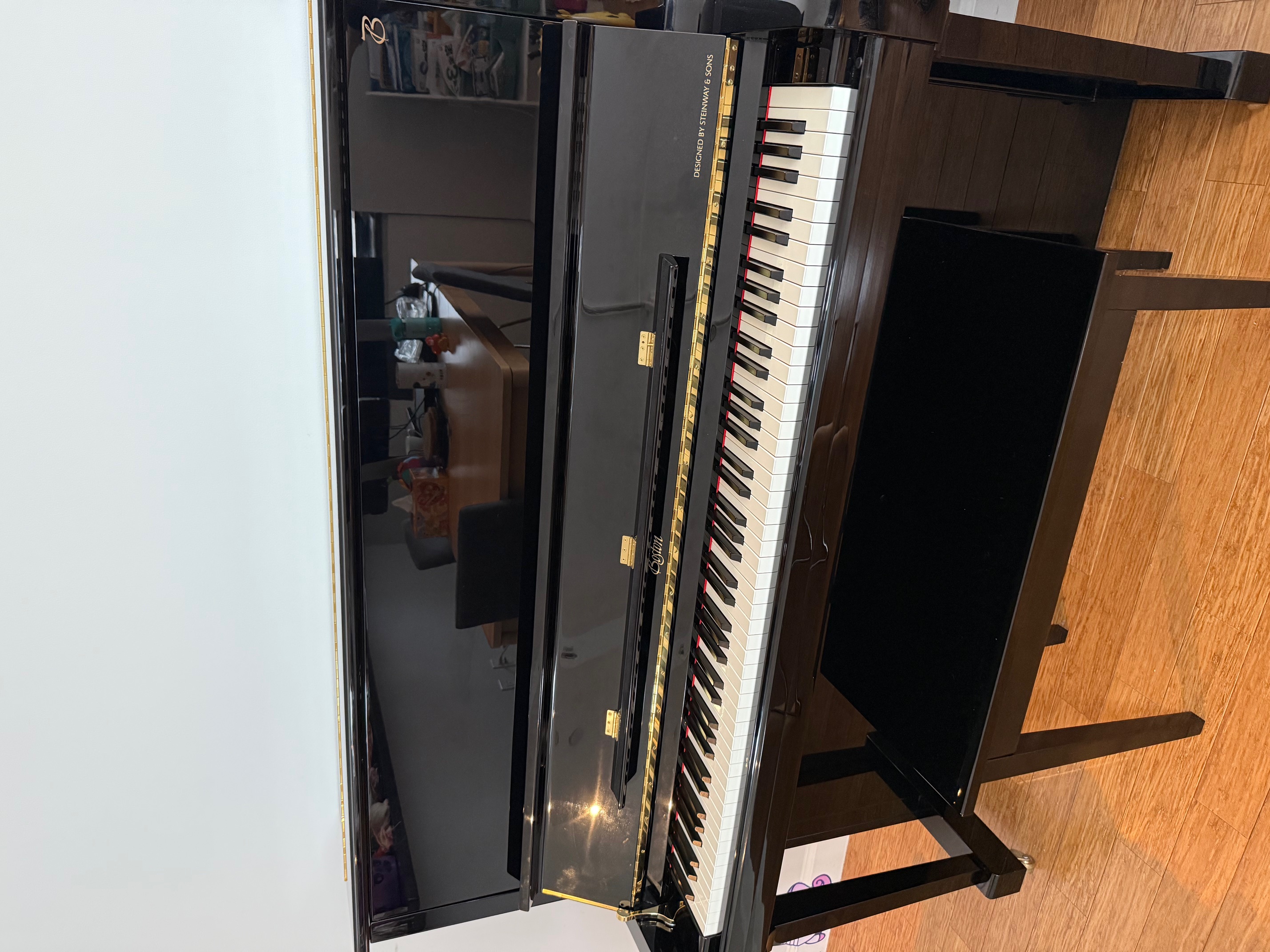 Steinway Boston Upright Piano UP-126E in EXCELLENT condition