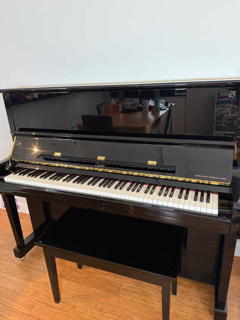 Steinway Boston Upright Piano UP-126E in EXCELLENT condition