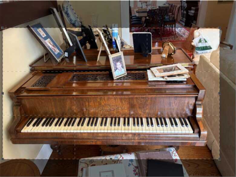 Erard Antique Rosewood Concert Grand Piano