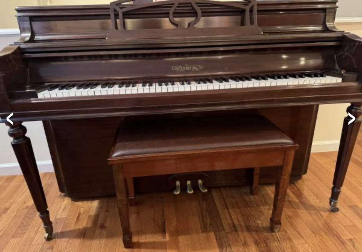 Upright chickering Piano 