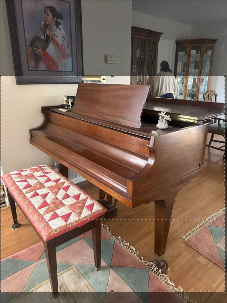 Baldwin M Mahogany Baby Grand Wonderful Condition