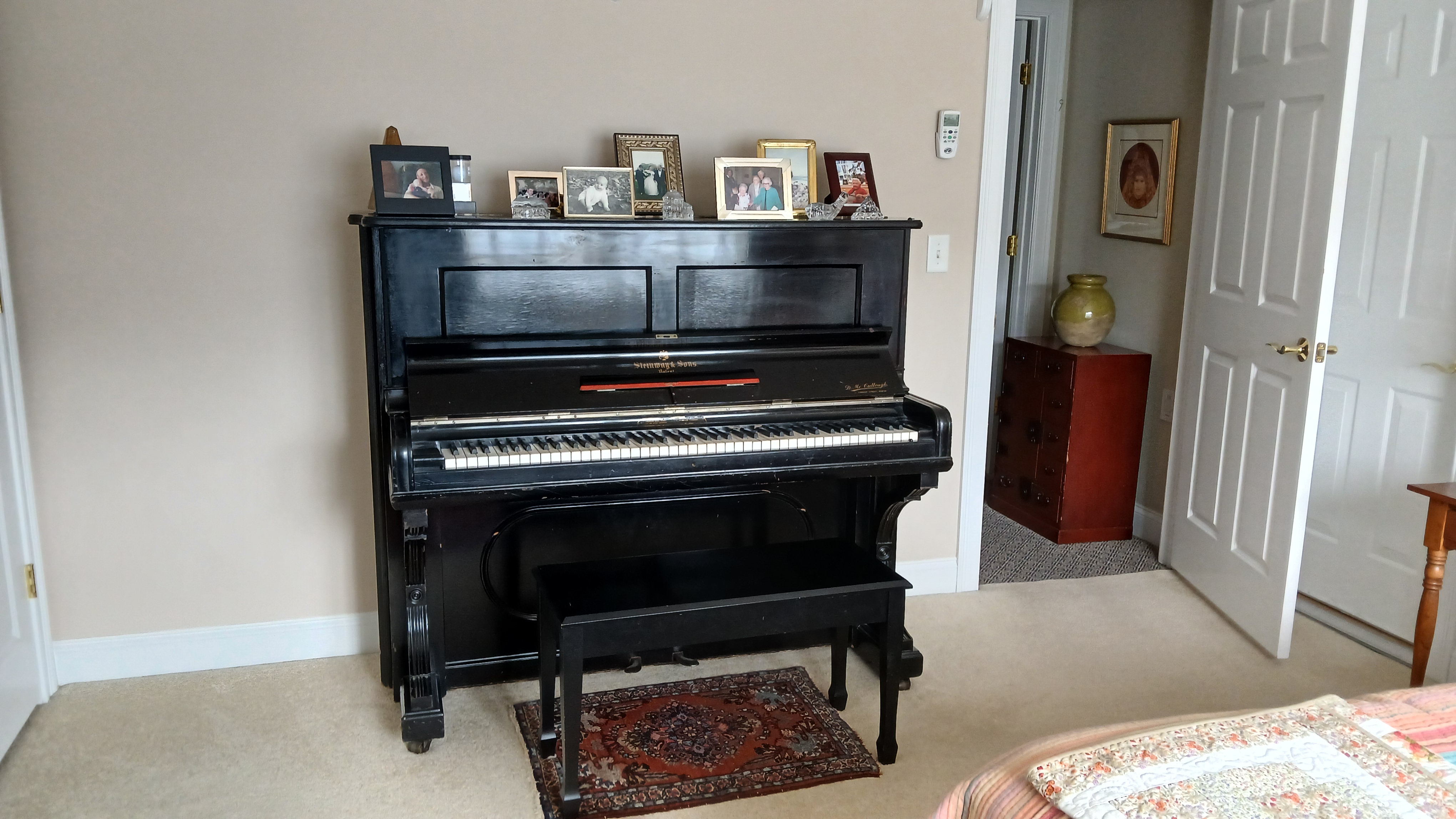 Steinway and Sons 85 Keys Original Ivory