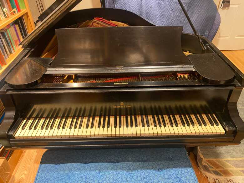 1884 Steinway 'A', 85 key. Rebuilt by A&C Pianocraft of NYC.