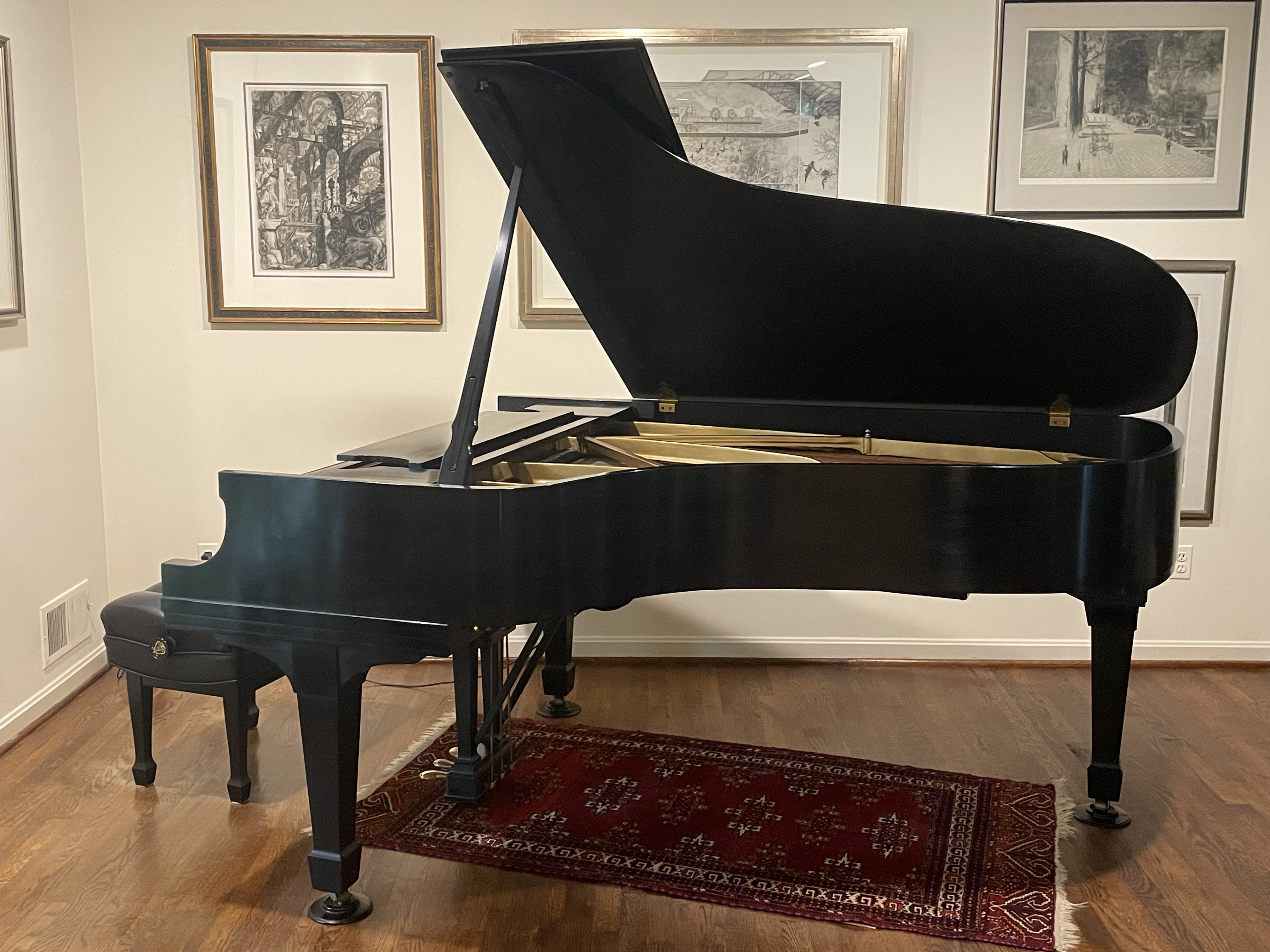 Steinway & Sons Model B grand piano (1973)