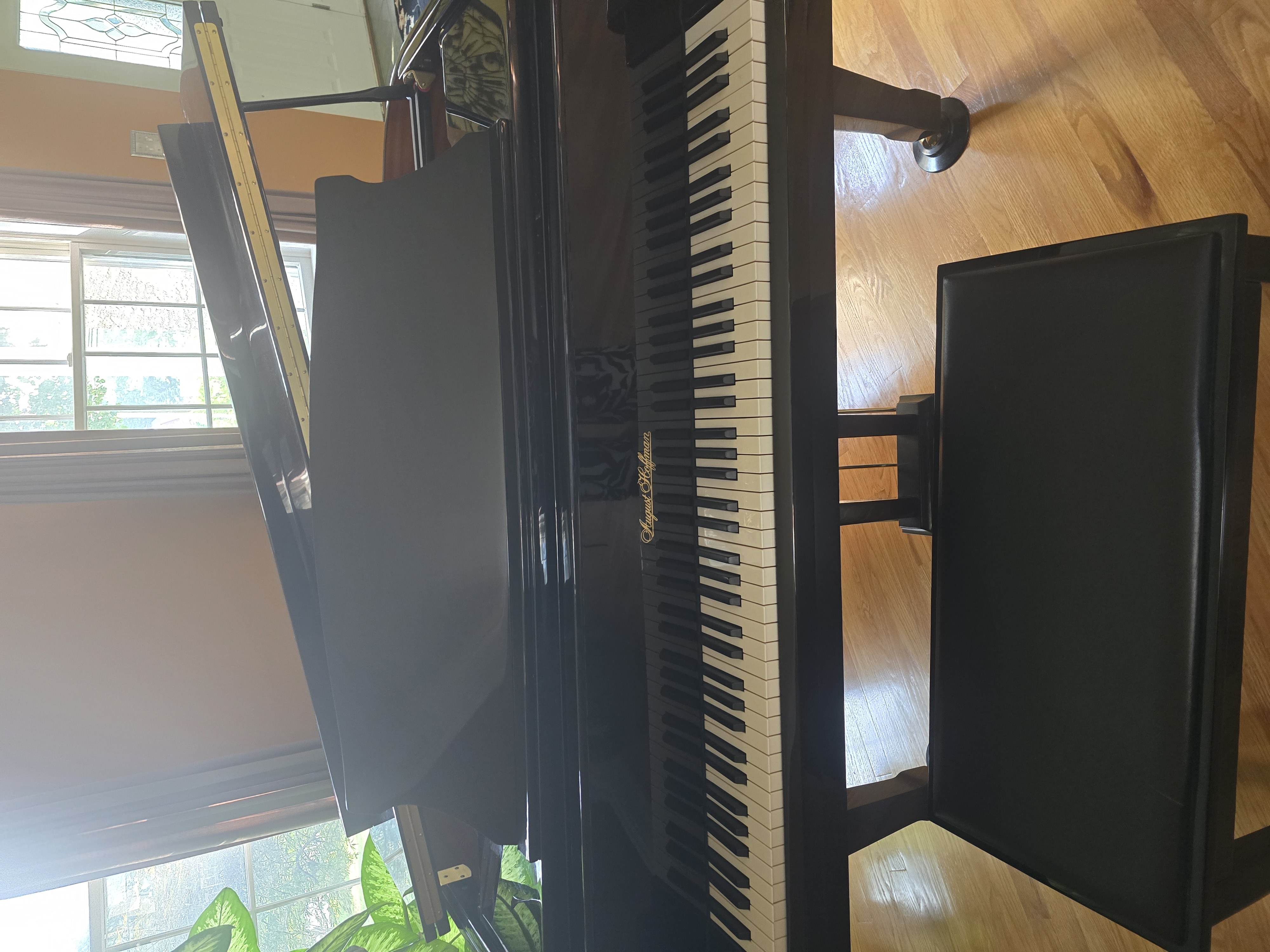 August Hoffman Baby Grand