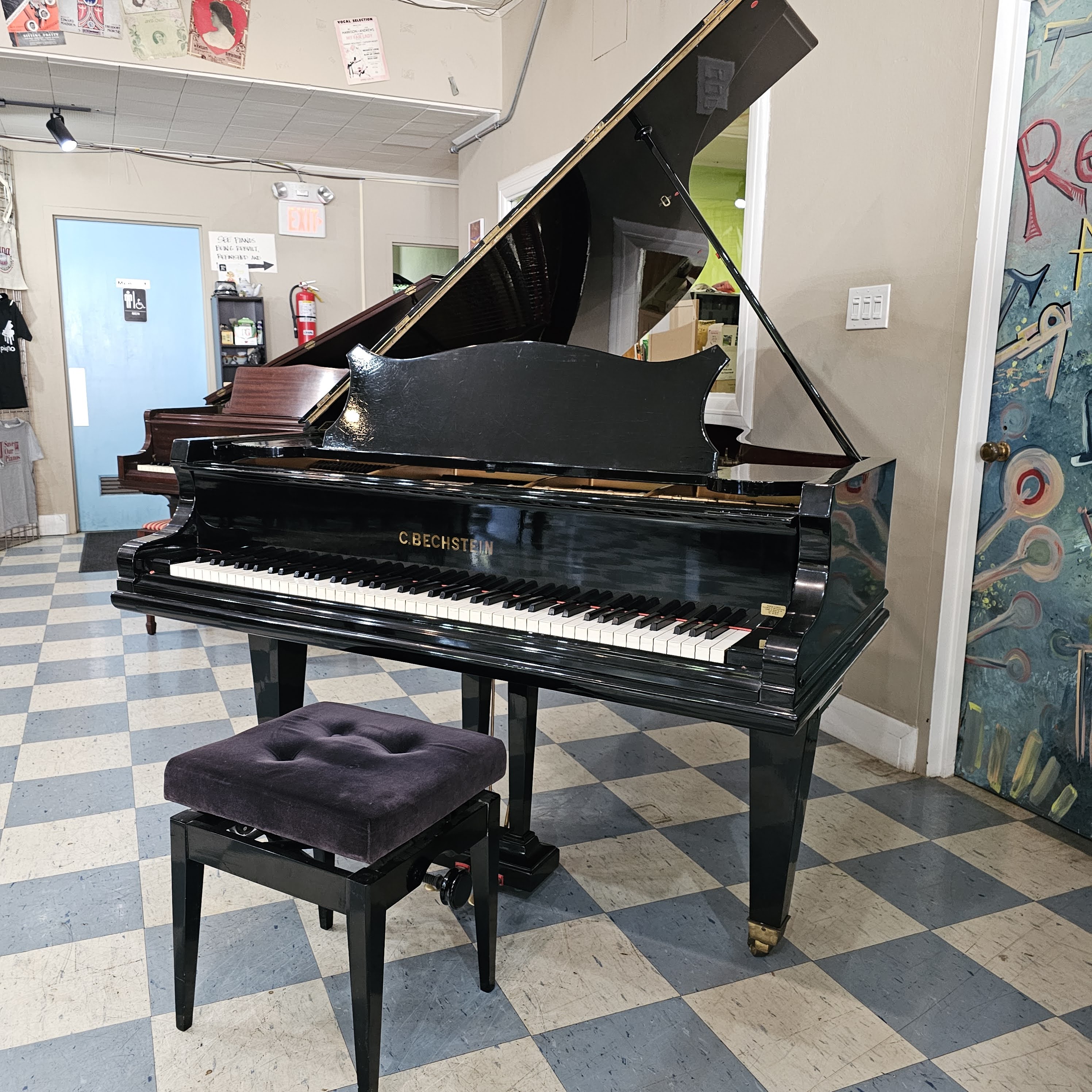 Historic, rebuilt 1923 C Bechstein “B”
