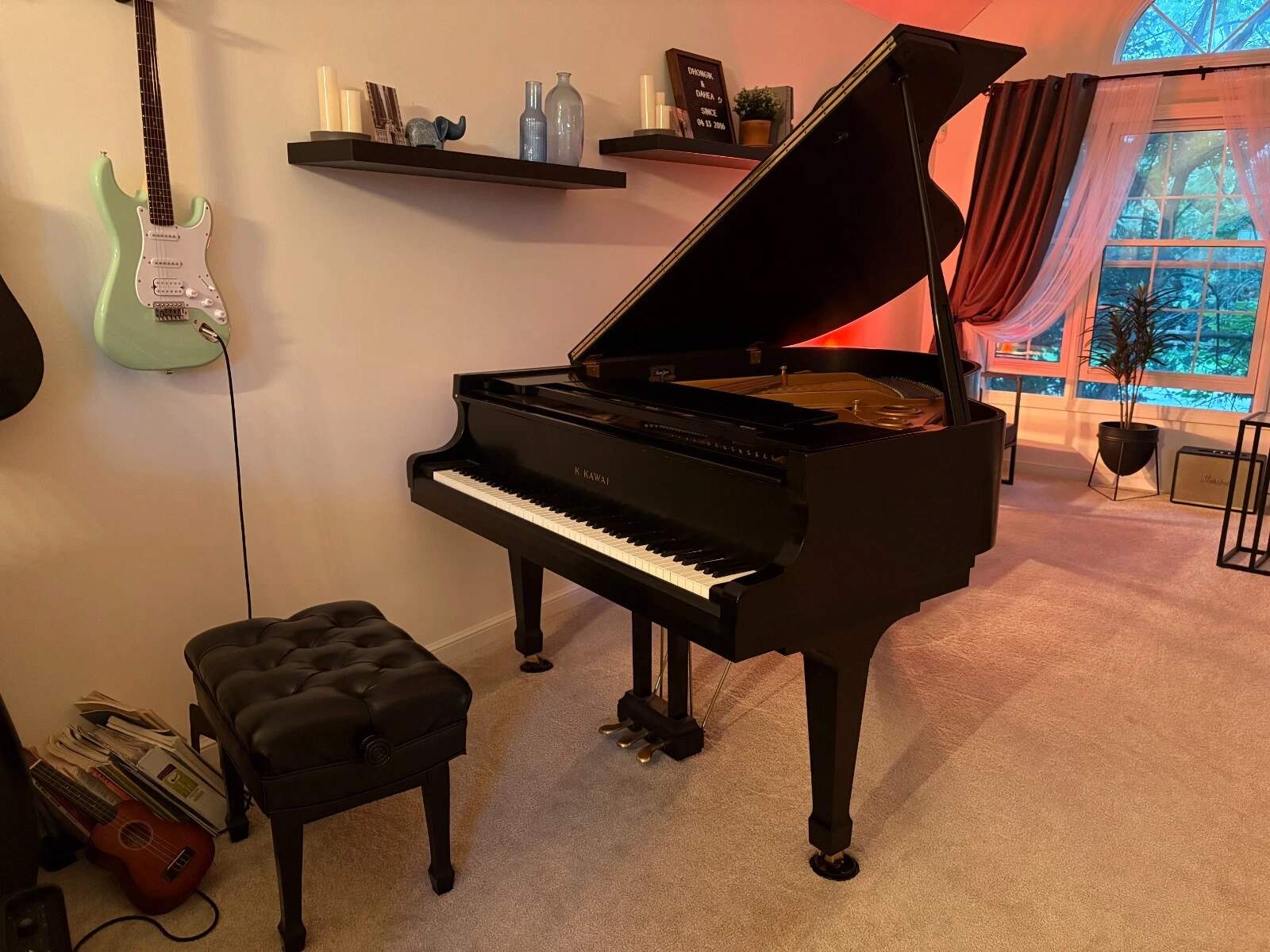 Kawai Grand Piano KG-3C Professionally Rebuilt in 2022