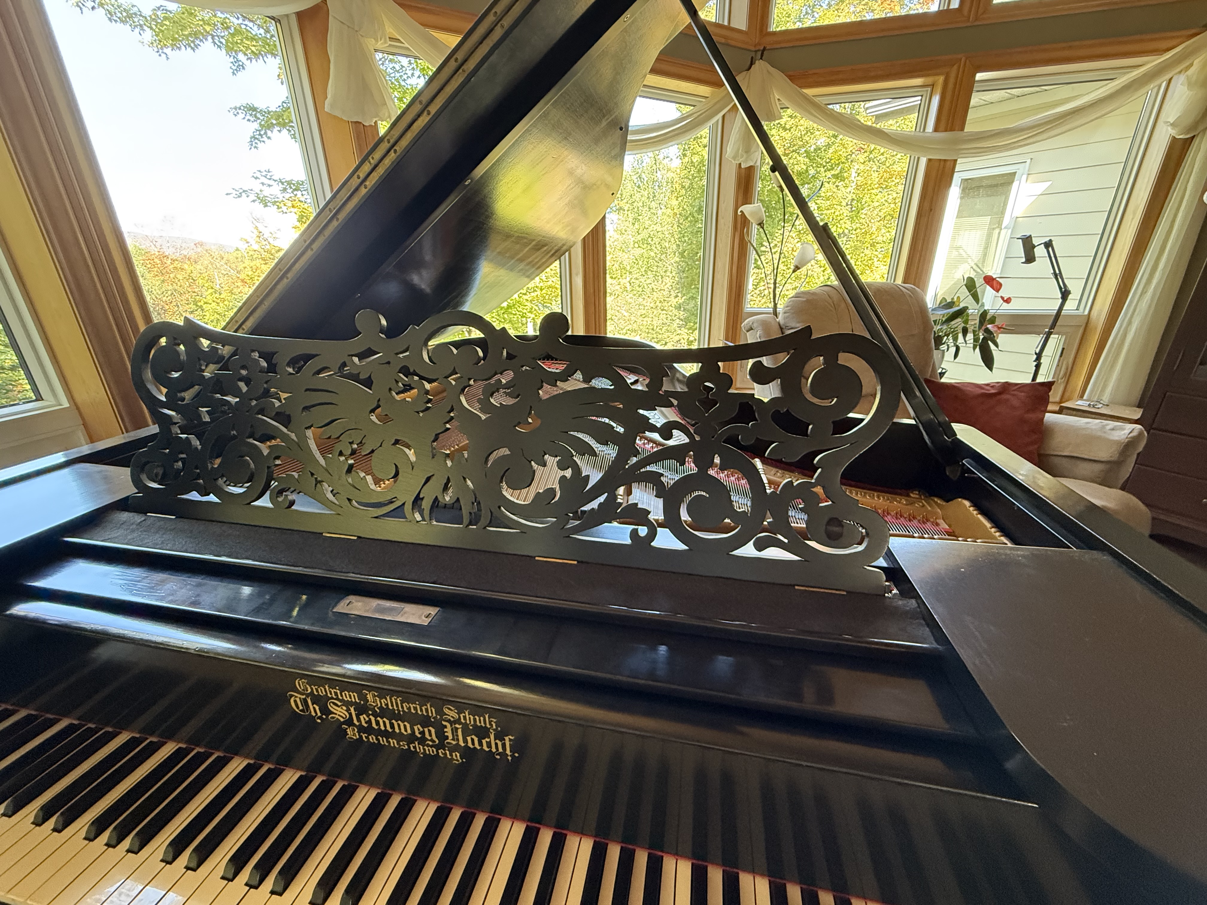 Antique Grand Piano - 1887-1888