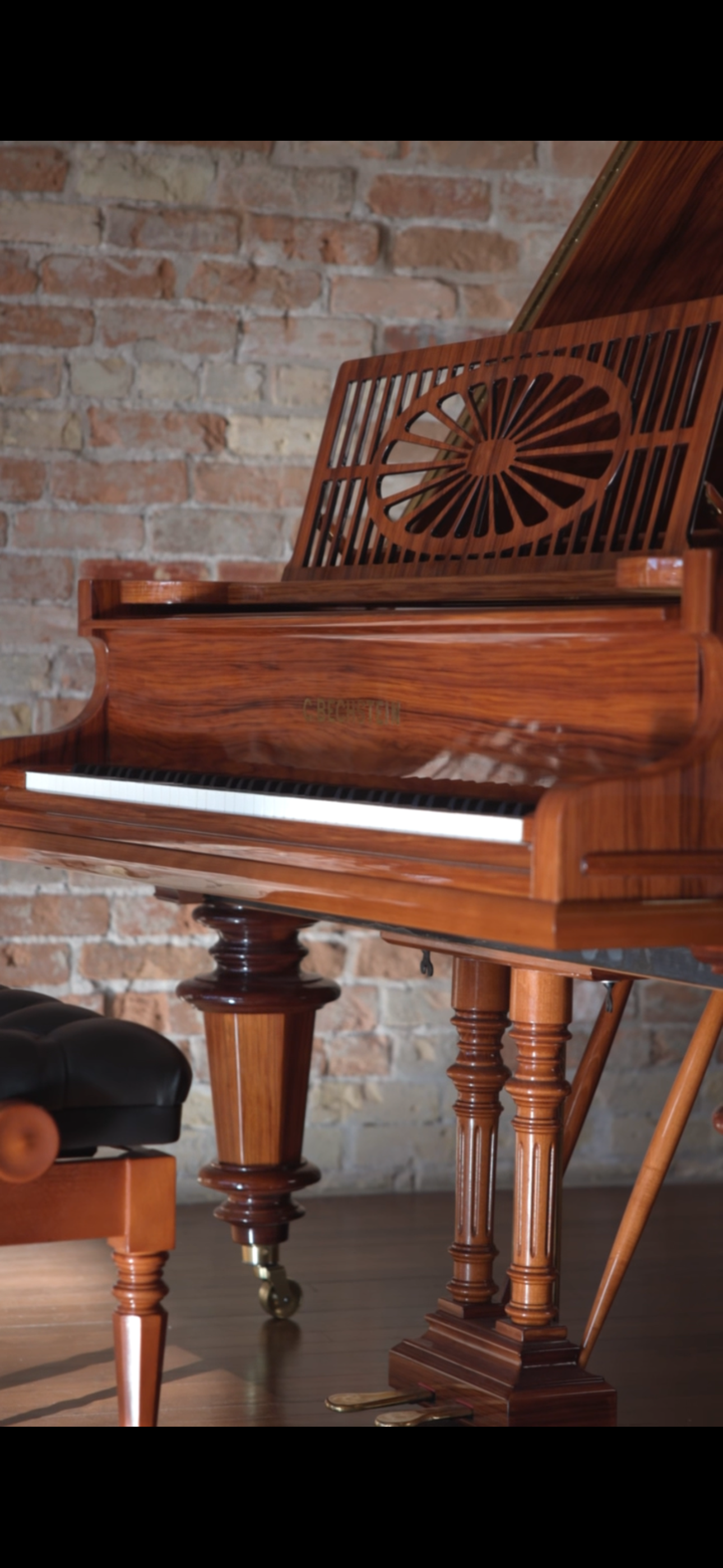 1912 Bechstein Model A - Fully Rebuilt - Brazilian Rosewood