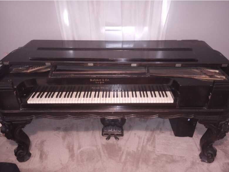 1884 Sohmer Square Grand Paino