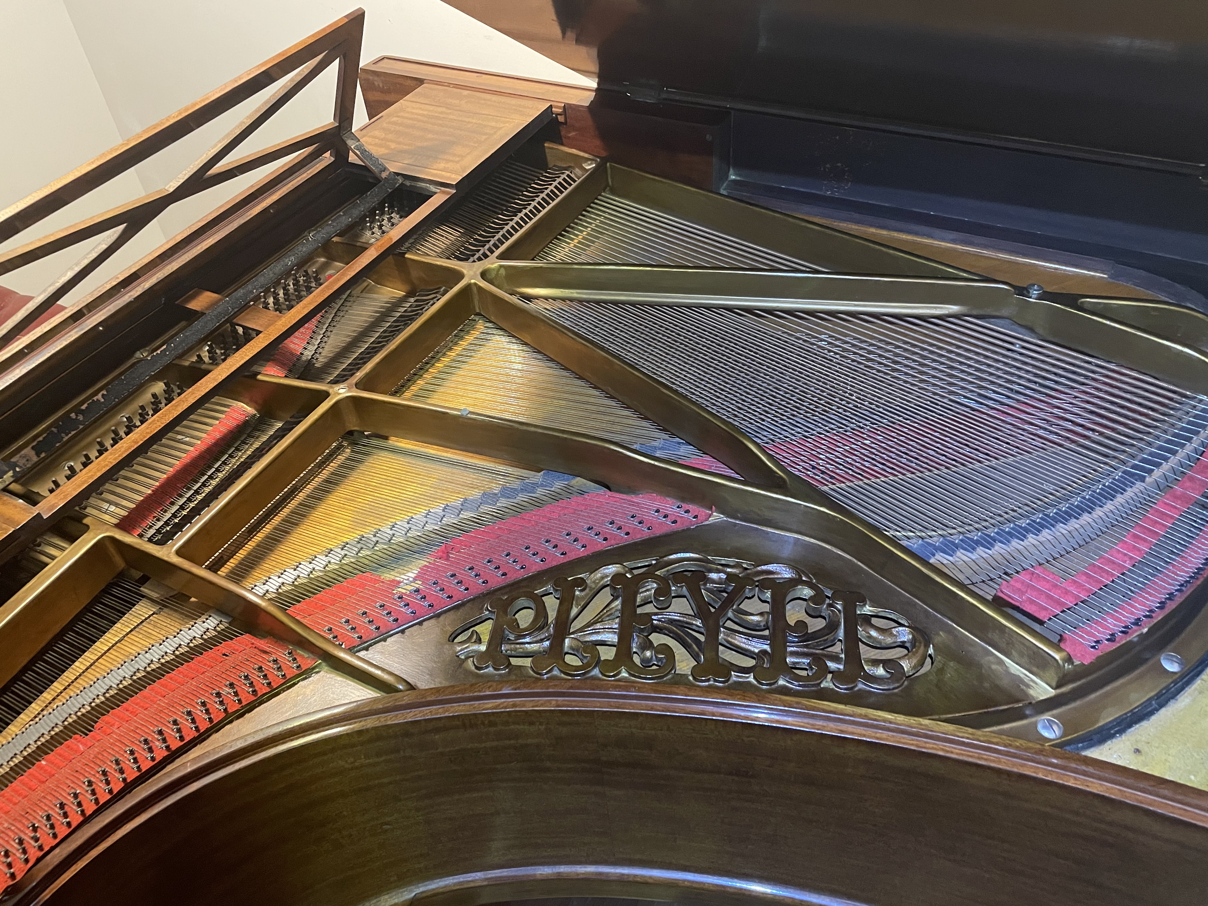 1879 Pleyel Art Case baby grand piano