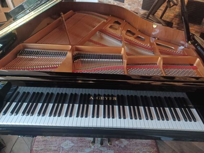 Geyer Baby Grand Piano with QRS PNO Maker system 