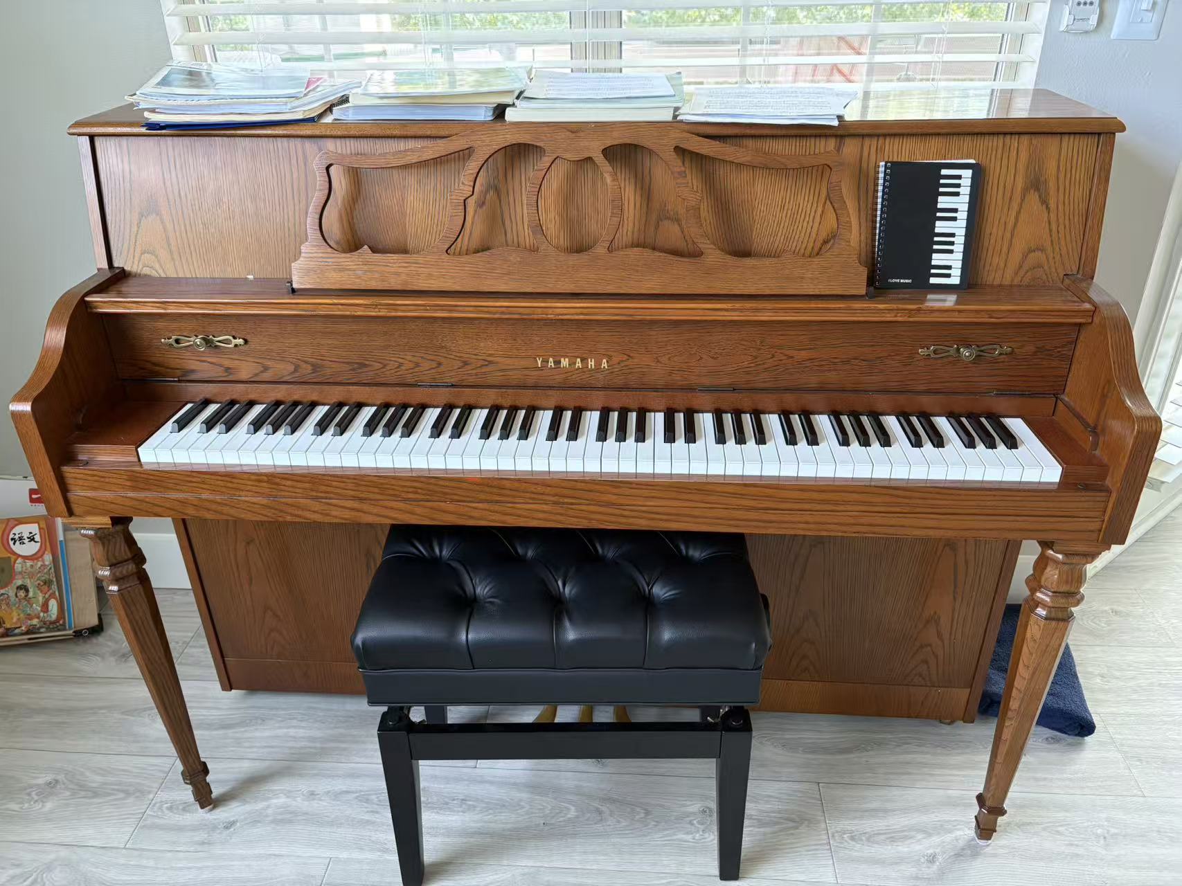 Yamaha M500 Upright Piano–Purchased Apr 2024
