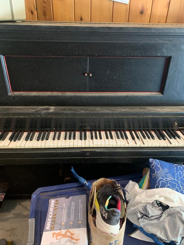 George Steck Upright player piano/may need new motor