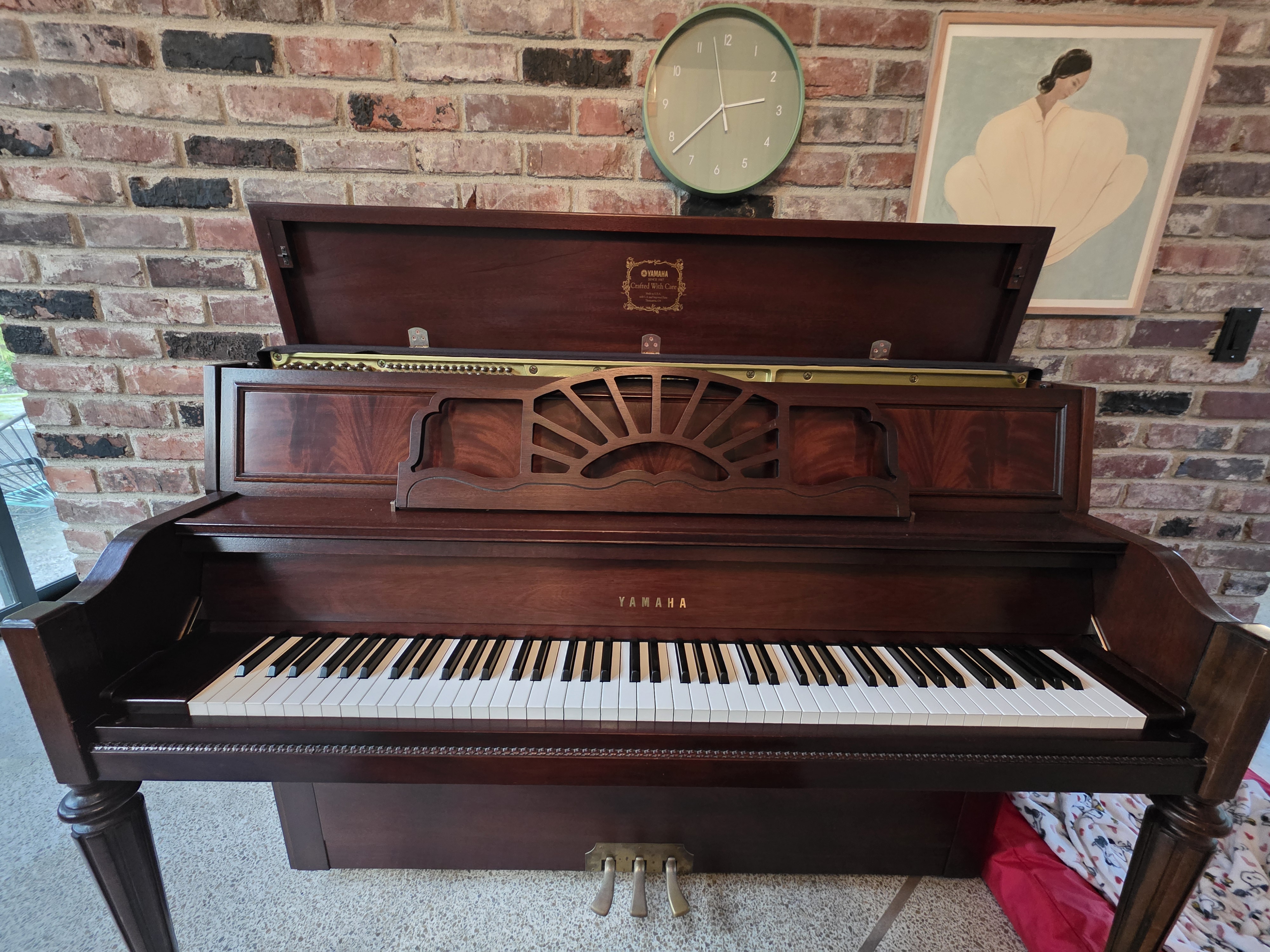 Yamaha upright piano
