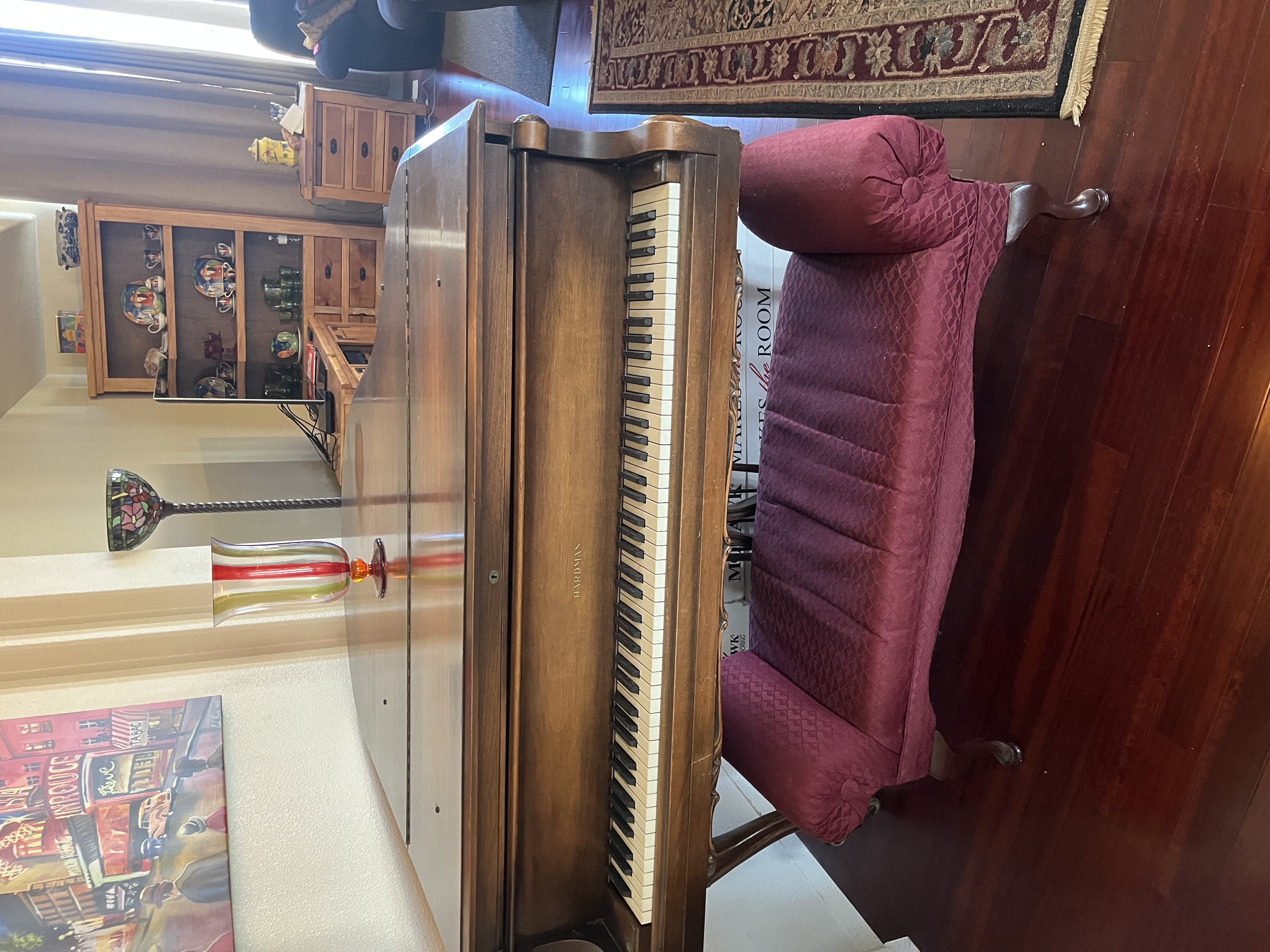 Vintage 1928 Baby Grand Piano