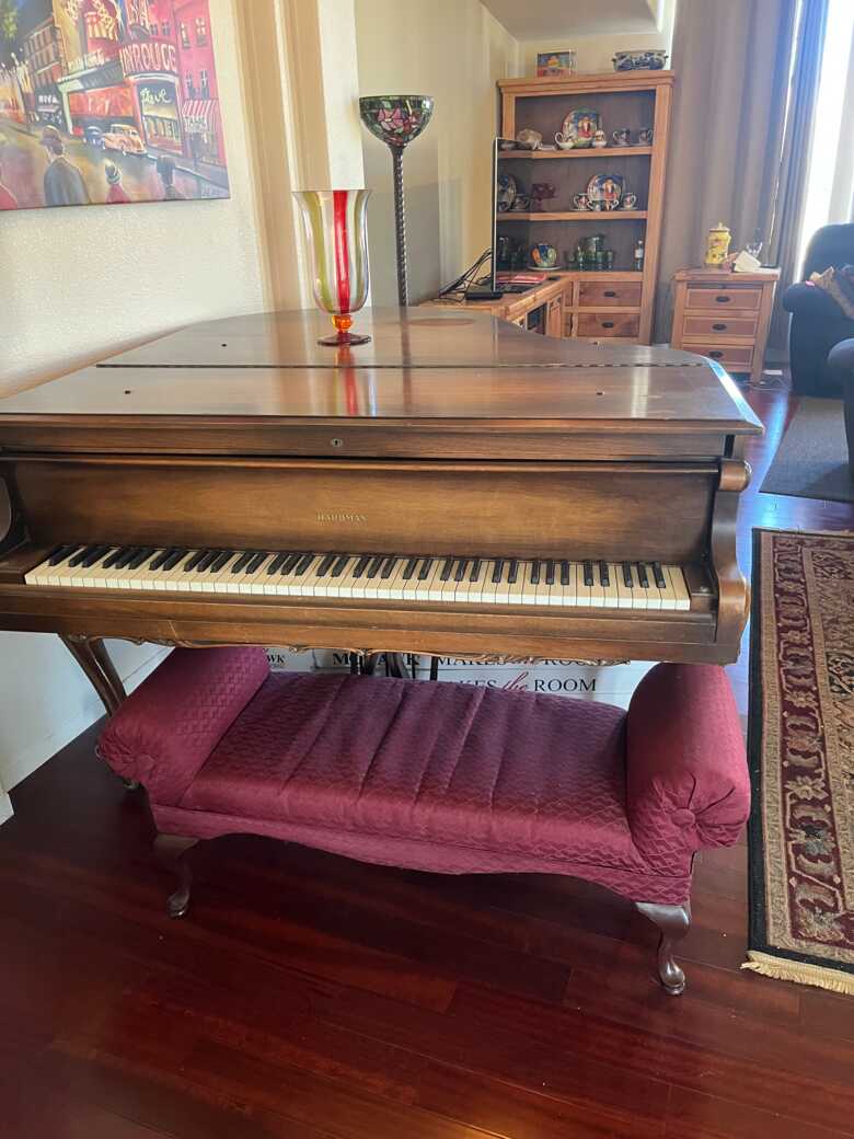 Vintage 1928 Baby Grand Piano