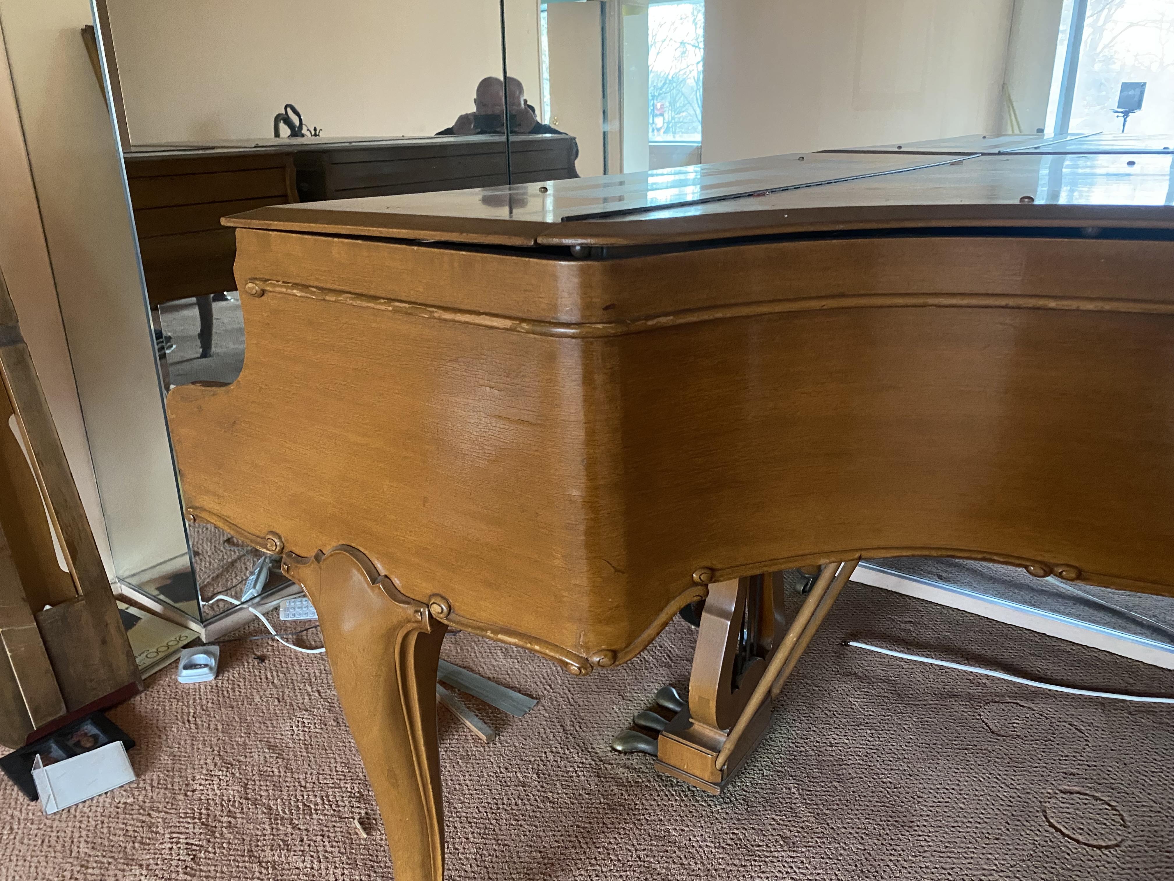 Chickering & Sons Quarter Grand Piano