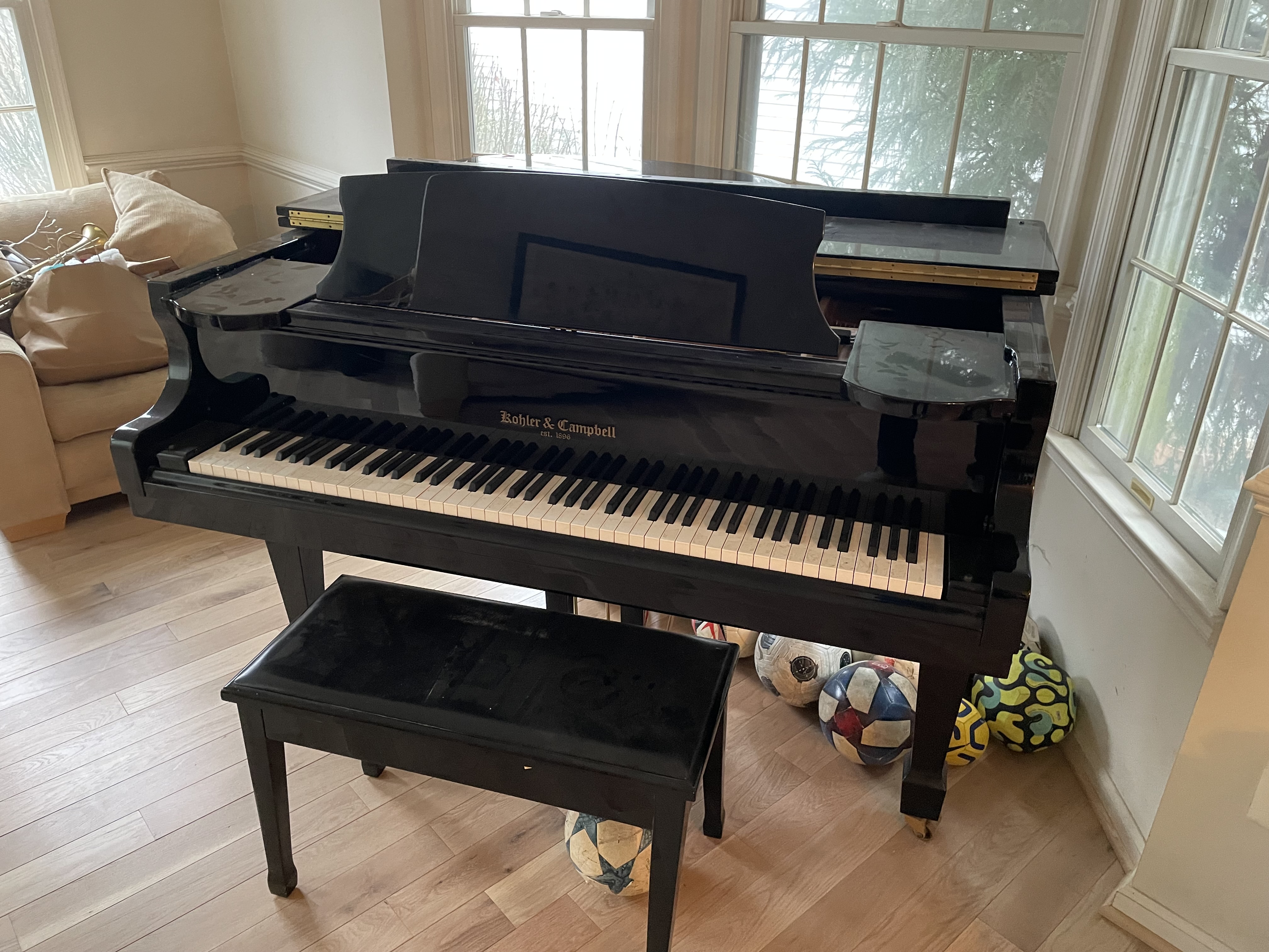 Kohler and Campbell baby grand available