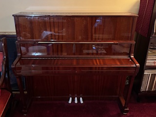 Beautiful Upright Polished Petrof 