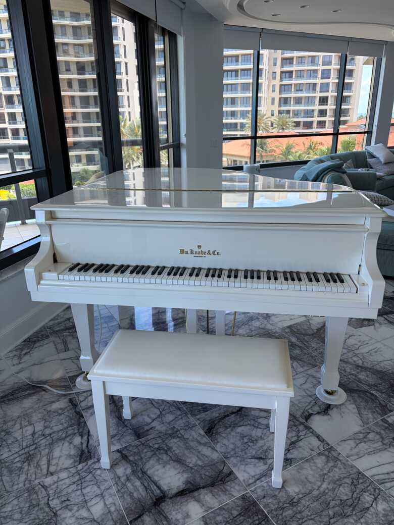 Wm. Knabe Baby Grand Piano with self-playing system