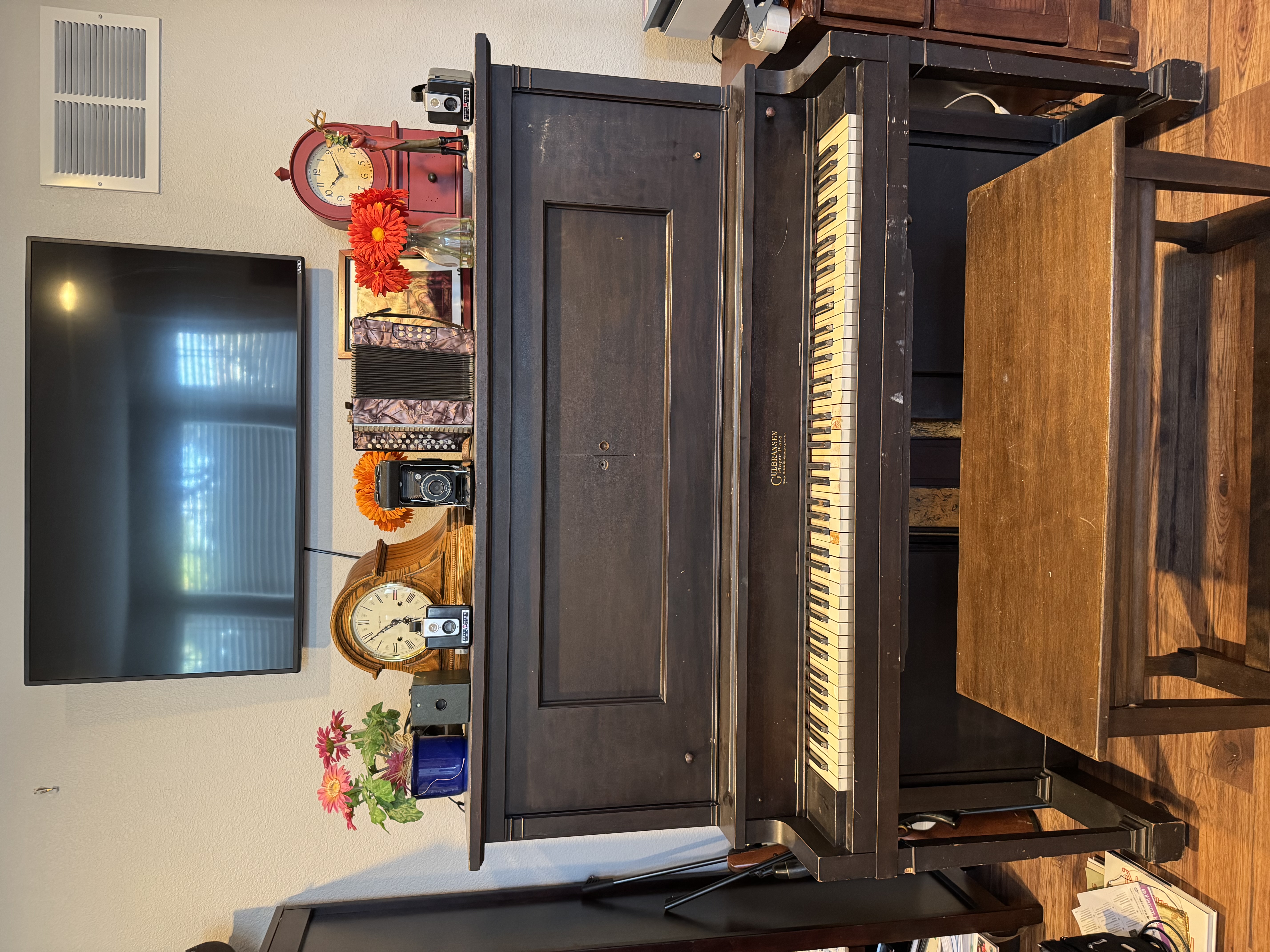 Antique Gulbrasen Player Piano